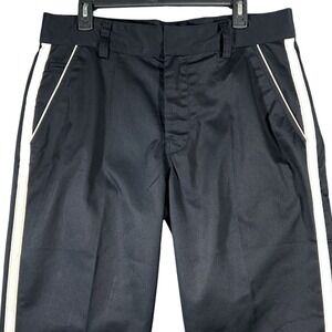 Tesla Motors Men's Black Reflective Work Uniform Pants Size 36x30 Staff Chinos